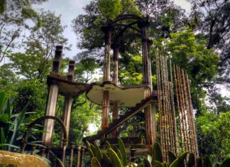 Las Pozas von Edward James in Xilitla in der Region San Luis Potosi