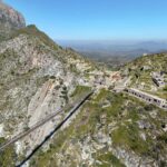 Mapimi mit Mine und Brücke von Ojuela im Bundesstaat Durango