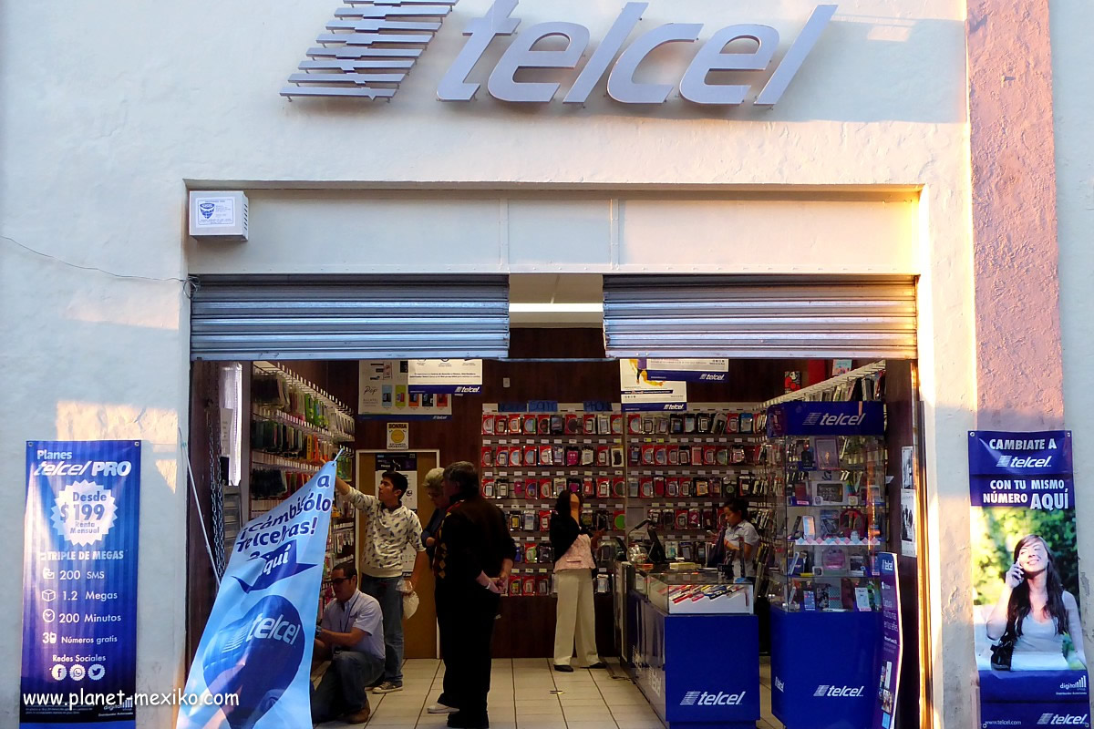 Telcel-Shop für Mobiltelefone