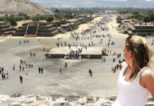 Pyramiden Teotihuacán Sehenswürdigkeit Reisen in Mexiko