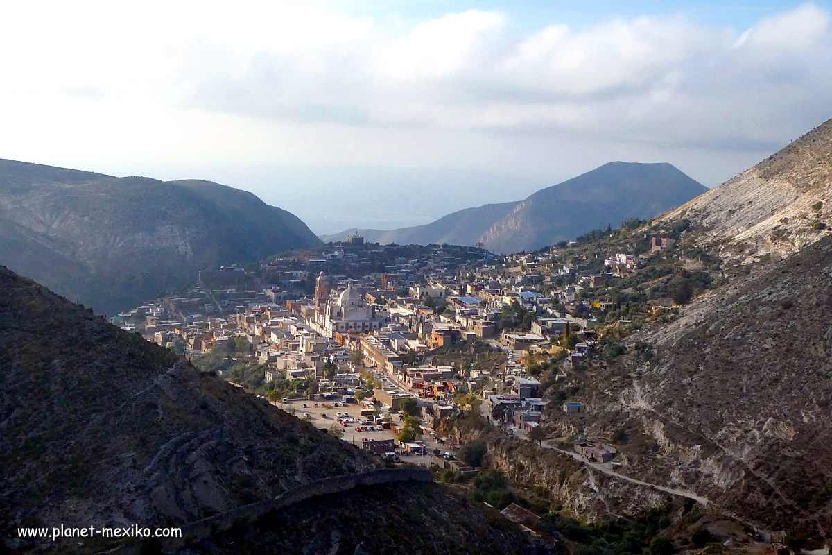 Panorama von Real de Catorce