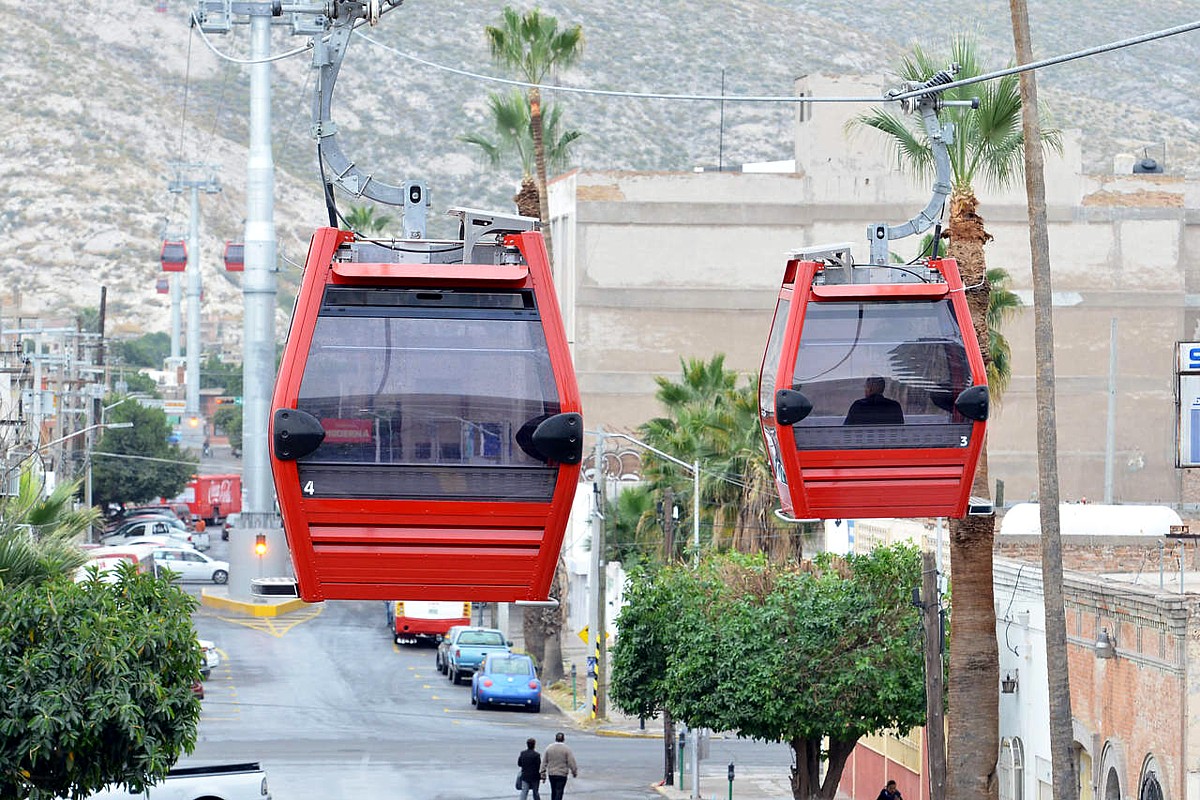 Seilbahn Teleferico in Torreon im Bundesstaat Coahuila