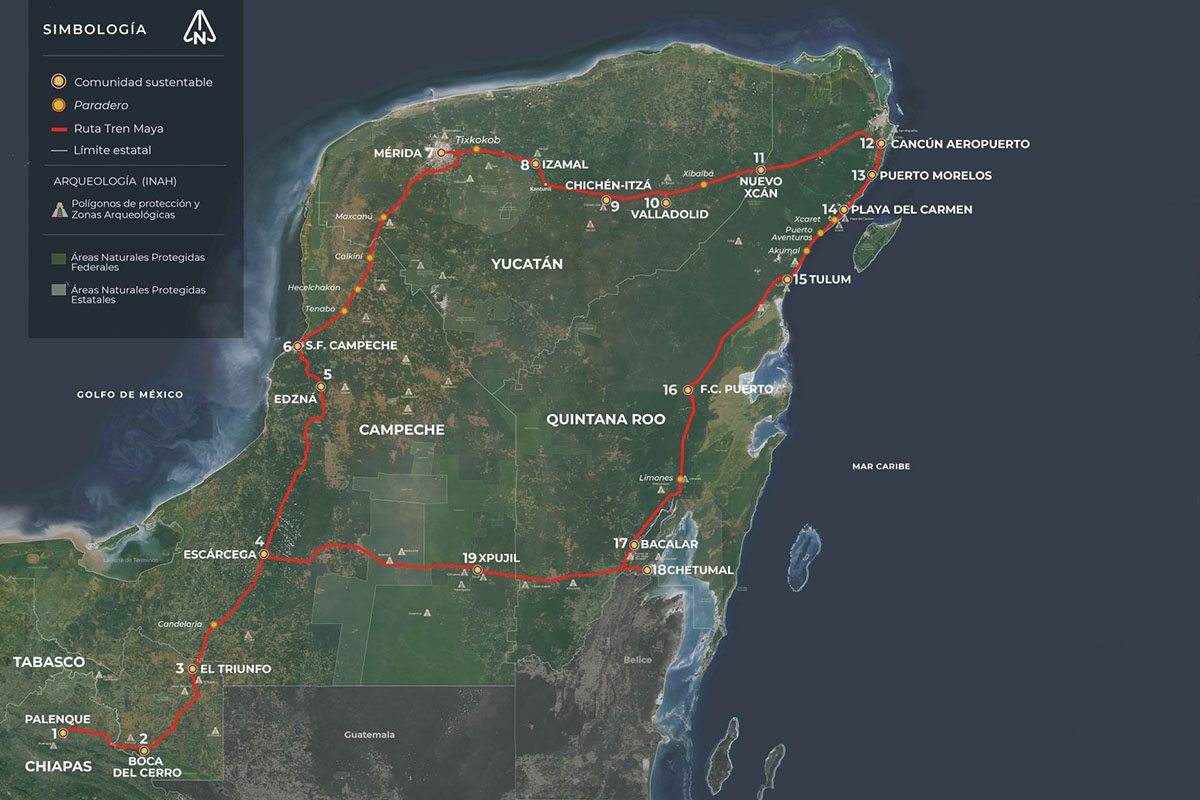 Tren Maya: Bahnprojekt Im Südosten Mexikos - Planet Mexiko