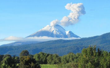 Vulkan Popocatepetl Reiseziel Bundesstaat Puebla