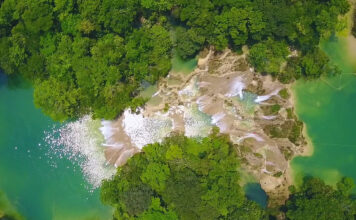 Wasserfälle von Agua Azul in Chiapas