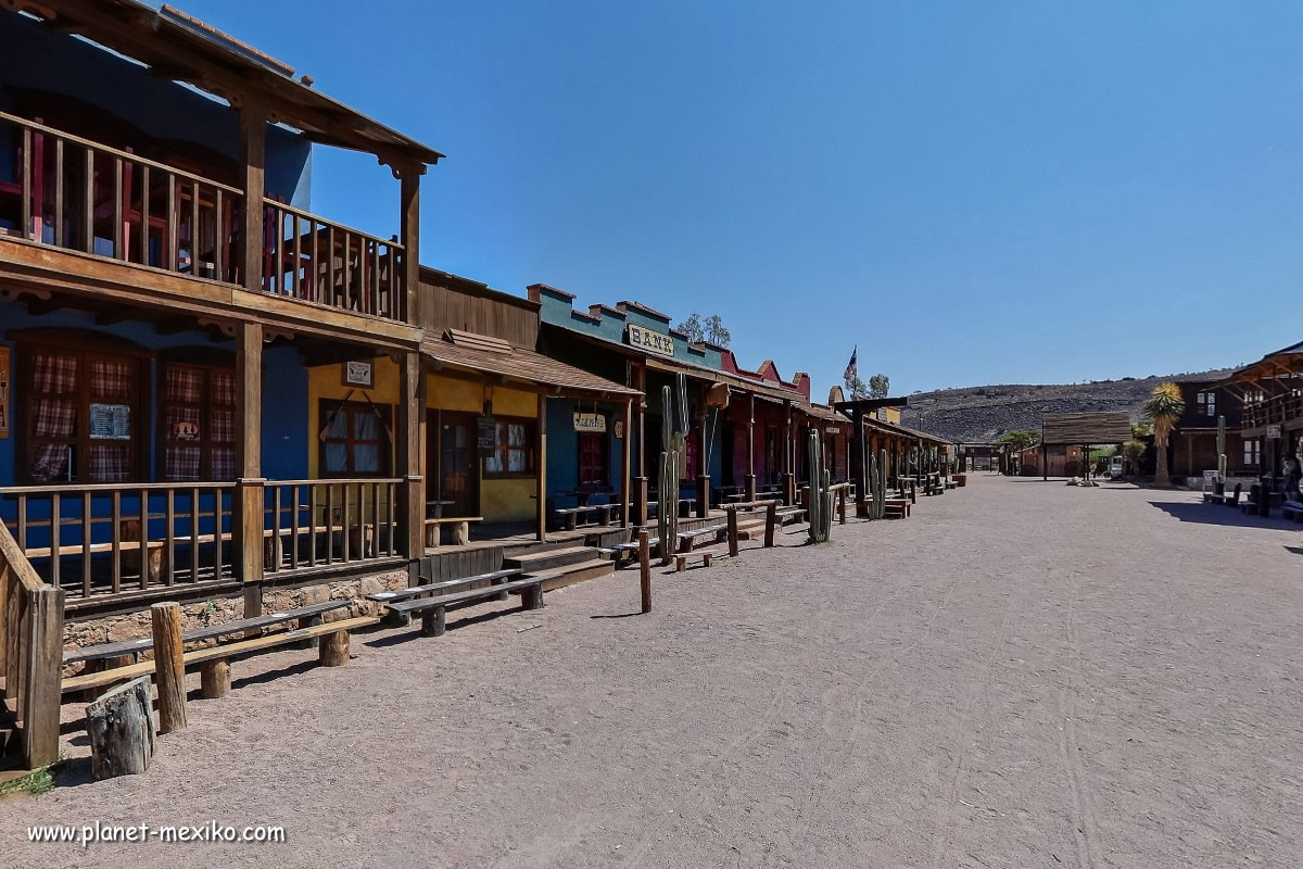 Wildweststadt und Themenpark Viejo Oeste in Durango