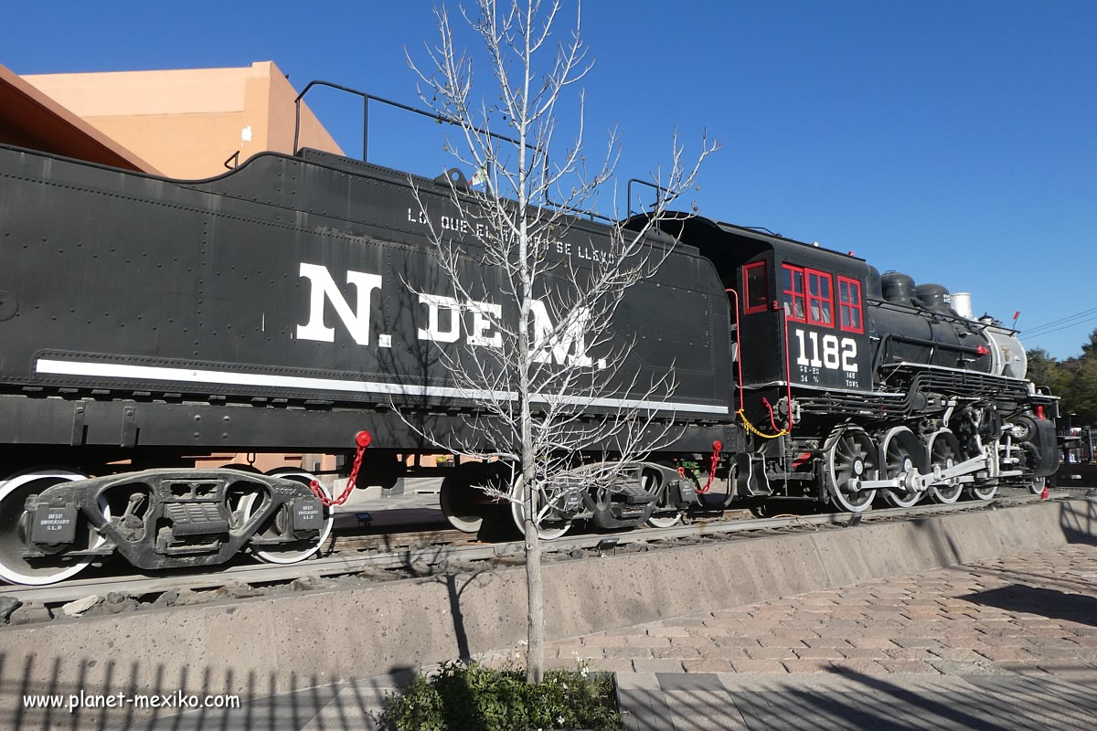 Zug und Eisenbahngeschichte Mexikos